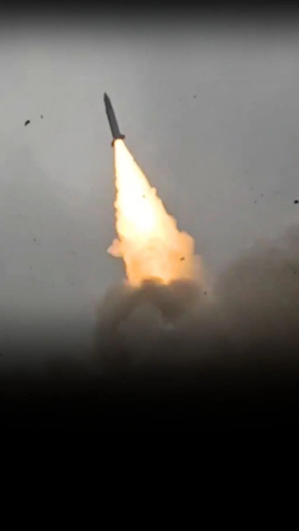 У мережі вперше показали відео польоту української балістичної ракети