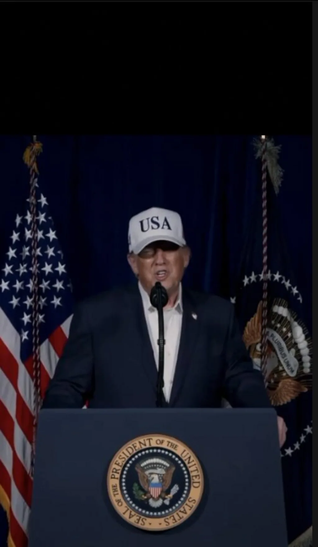 ඉරානයේ 'මහා සටන් මෙහෙයුම්' ආරම්භ කළ බවට ට්රම්ප් කළ ප්රකාශය