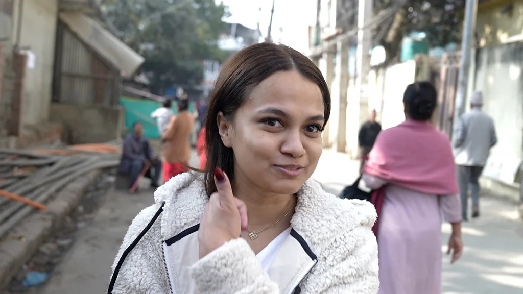 पहिलो पटक मतदान गर्ने मतदाता