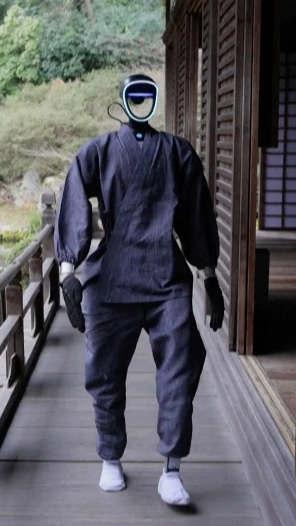 ai robot obucenn u budistickog monaha