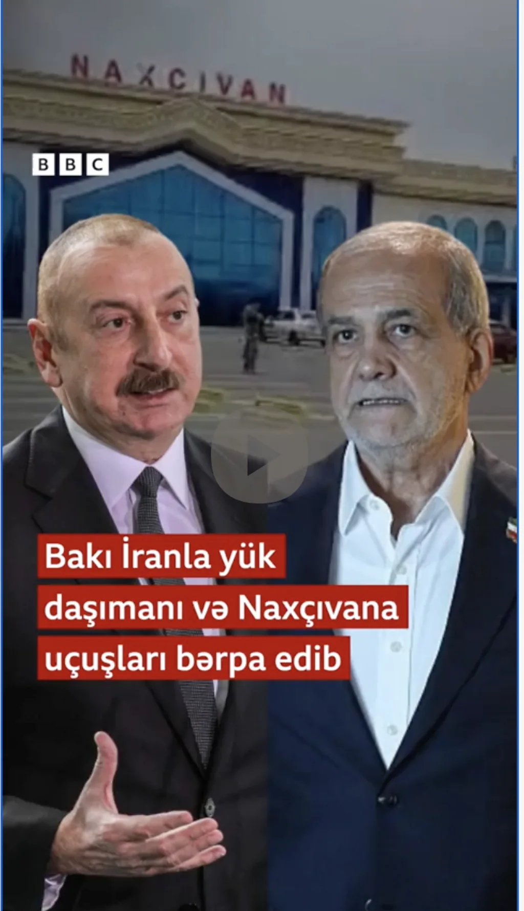 Bakı İranla yükdaşımanı və Naxçıvana uçuşları bərpa edib