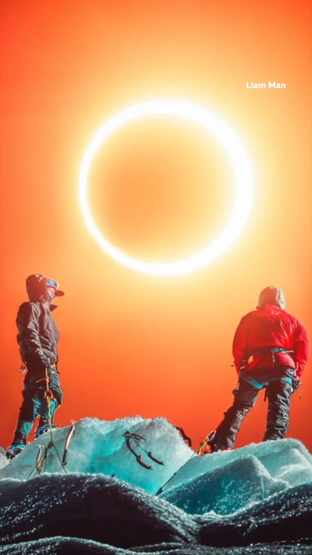 Muzlik uzra to‘liq quyosh tutilishi qanday?