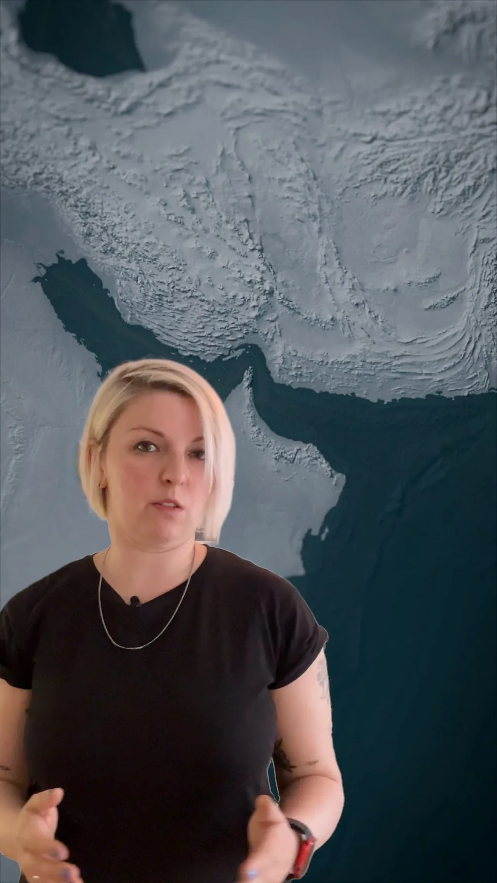 mapa ormuski moreuz persijski zaliv