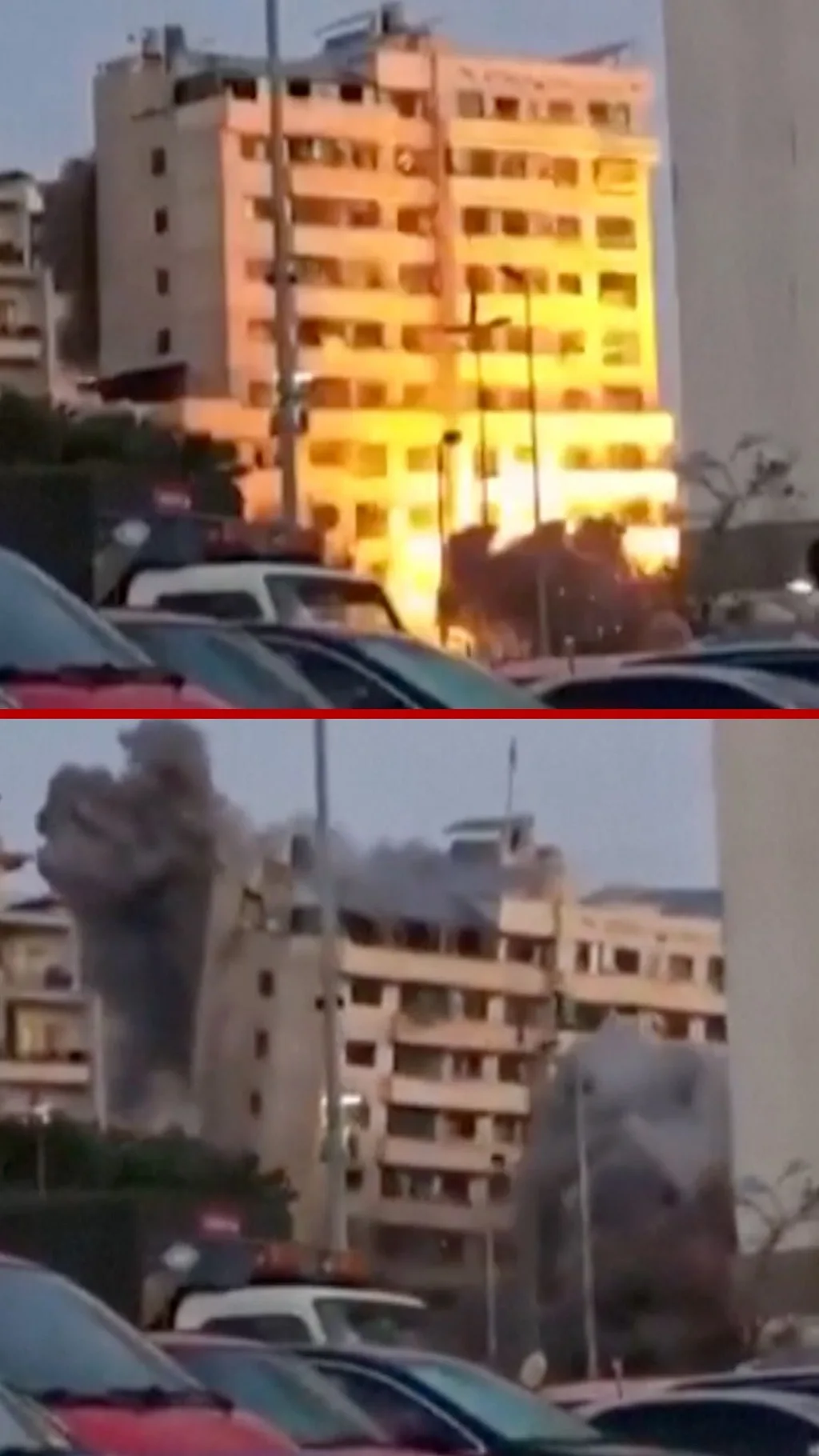 BBC u Bejrutu posle izraelskog napada u centru grada