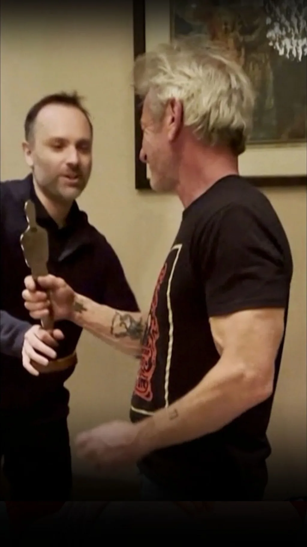 Шон Пенн зі статуеткою