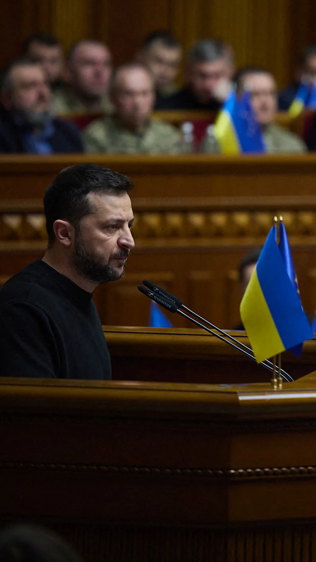 Владимир Зеленский в Верховной Раде.