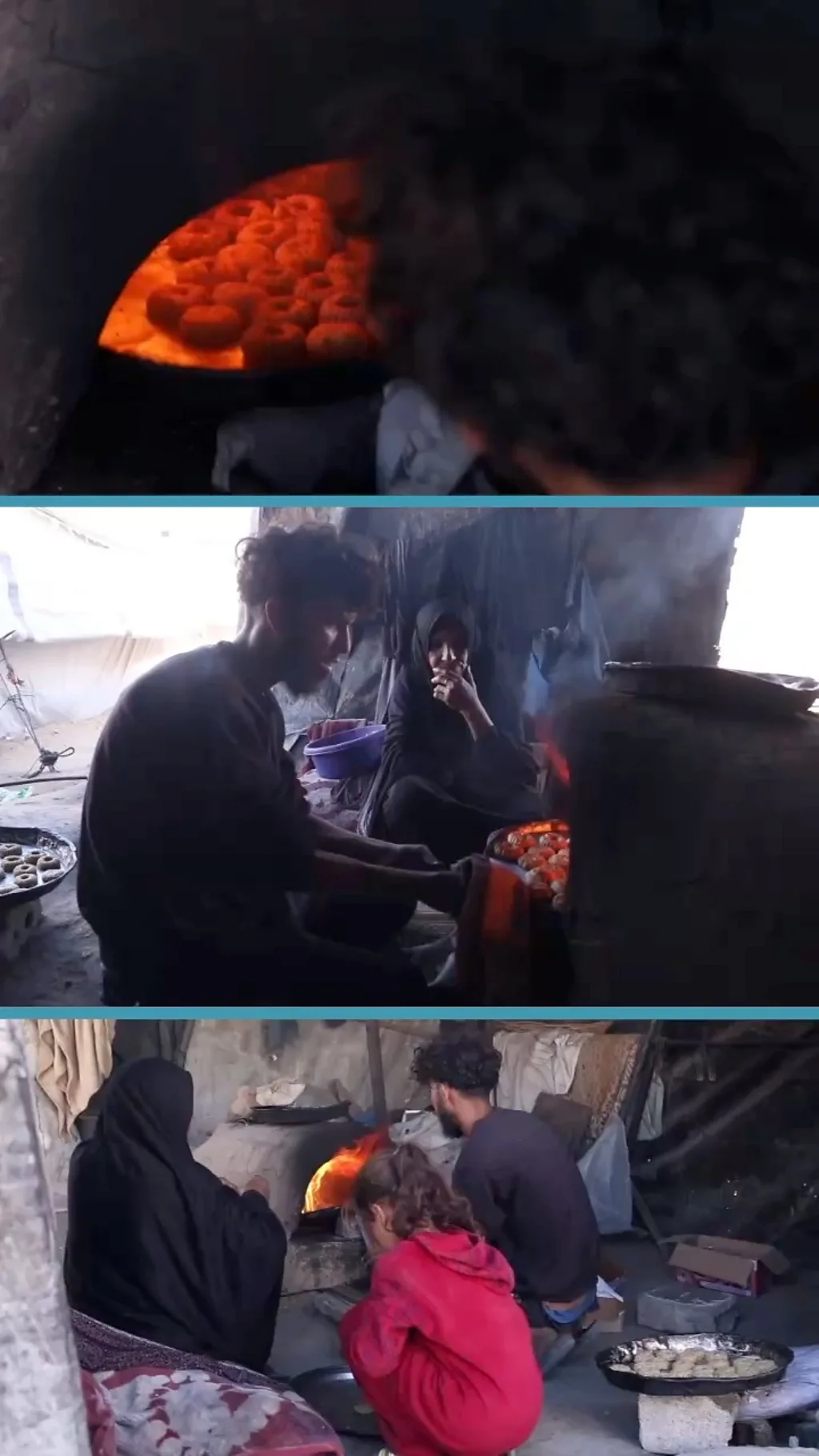 G‘azoda chodirlar ostida Ramazon hayitiga hozirlik...