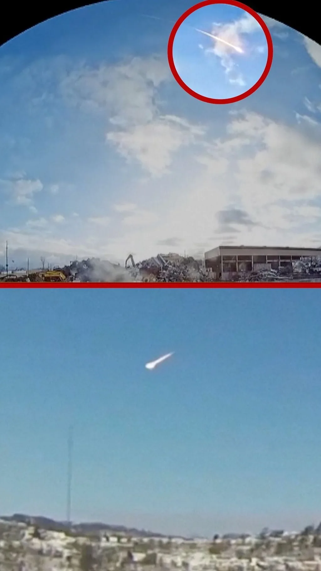 जब अमेरिका में गिरते हुए दिखा सात टन का उल्का पिंड