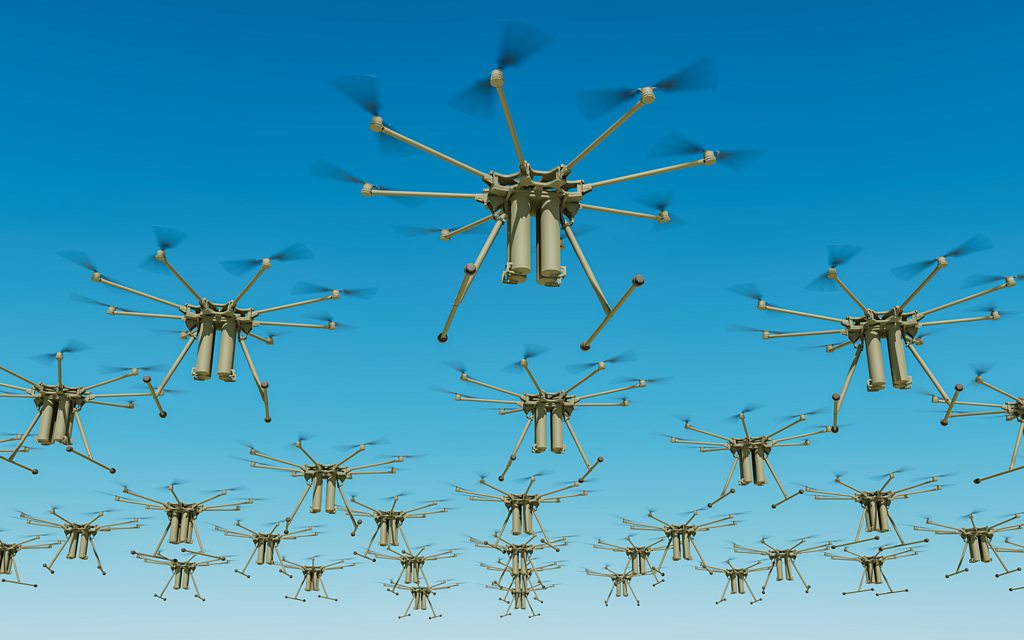 AI-powered drones transform modern warfare