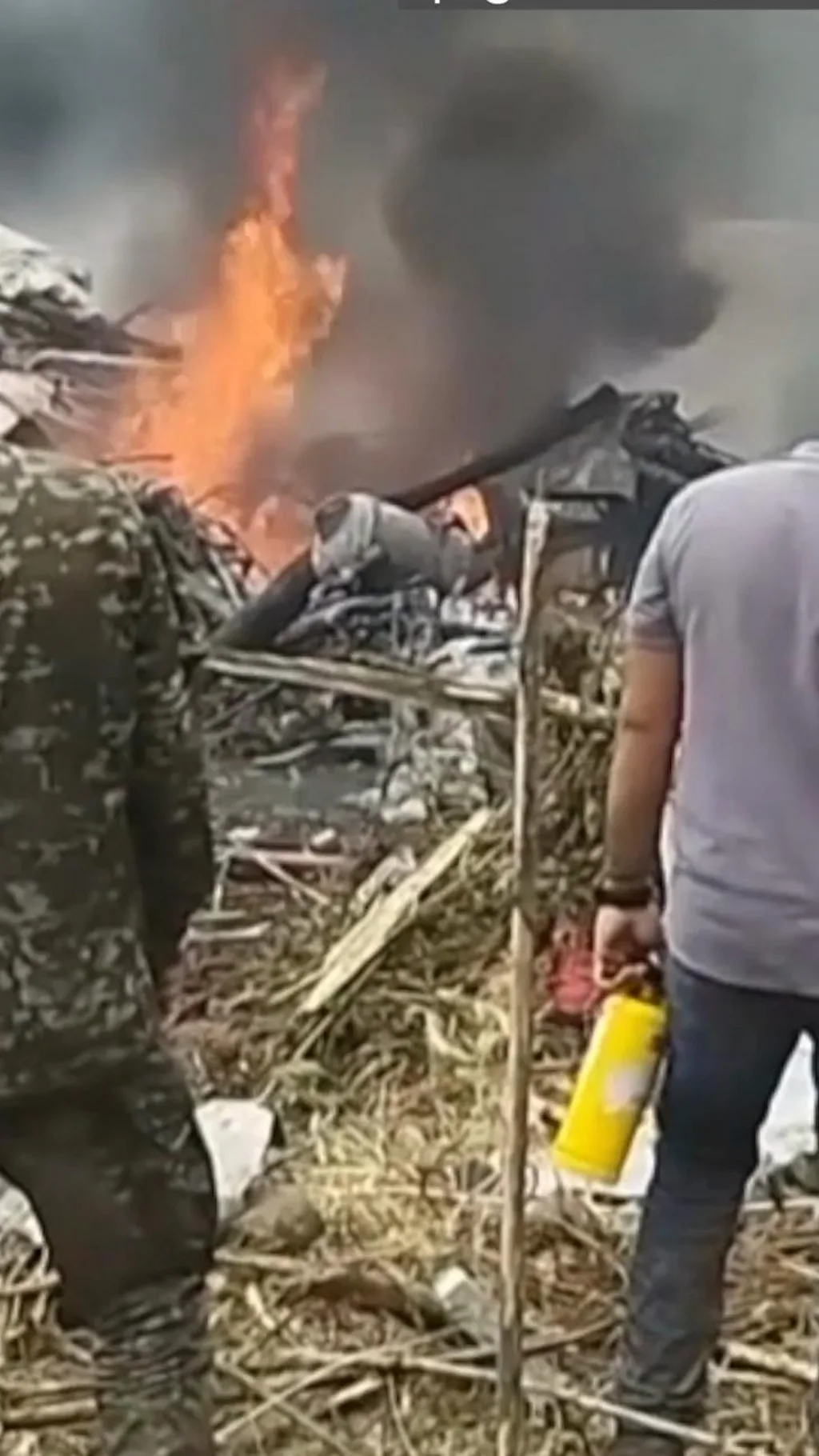 கொலம்பியாவில் விபத்துக்குள்ளான ராணுவ விமானம்