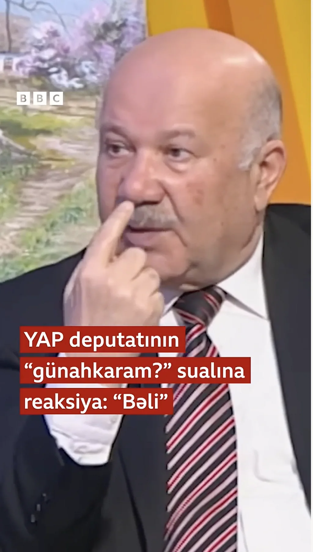 YAP deputatının “günahkaram?” sualına reaksiya: “Bəli”