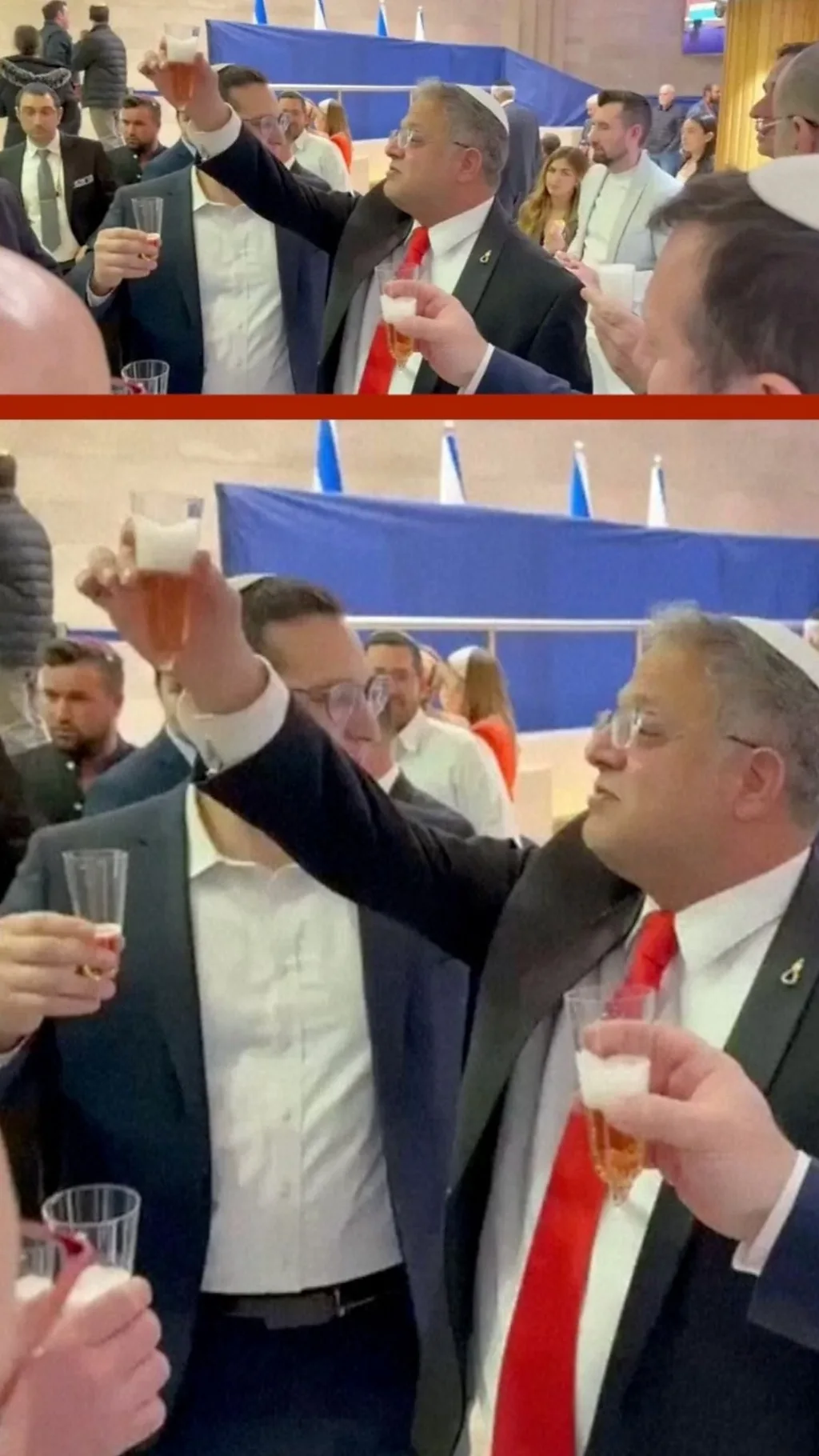 इसराइली संसद में पारित हुआ मौत की सज़ा का क़ानून, जश्न मनाते दिखे नेता