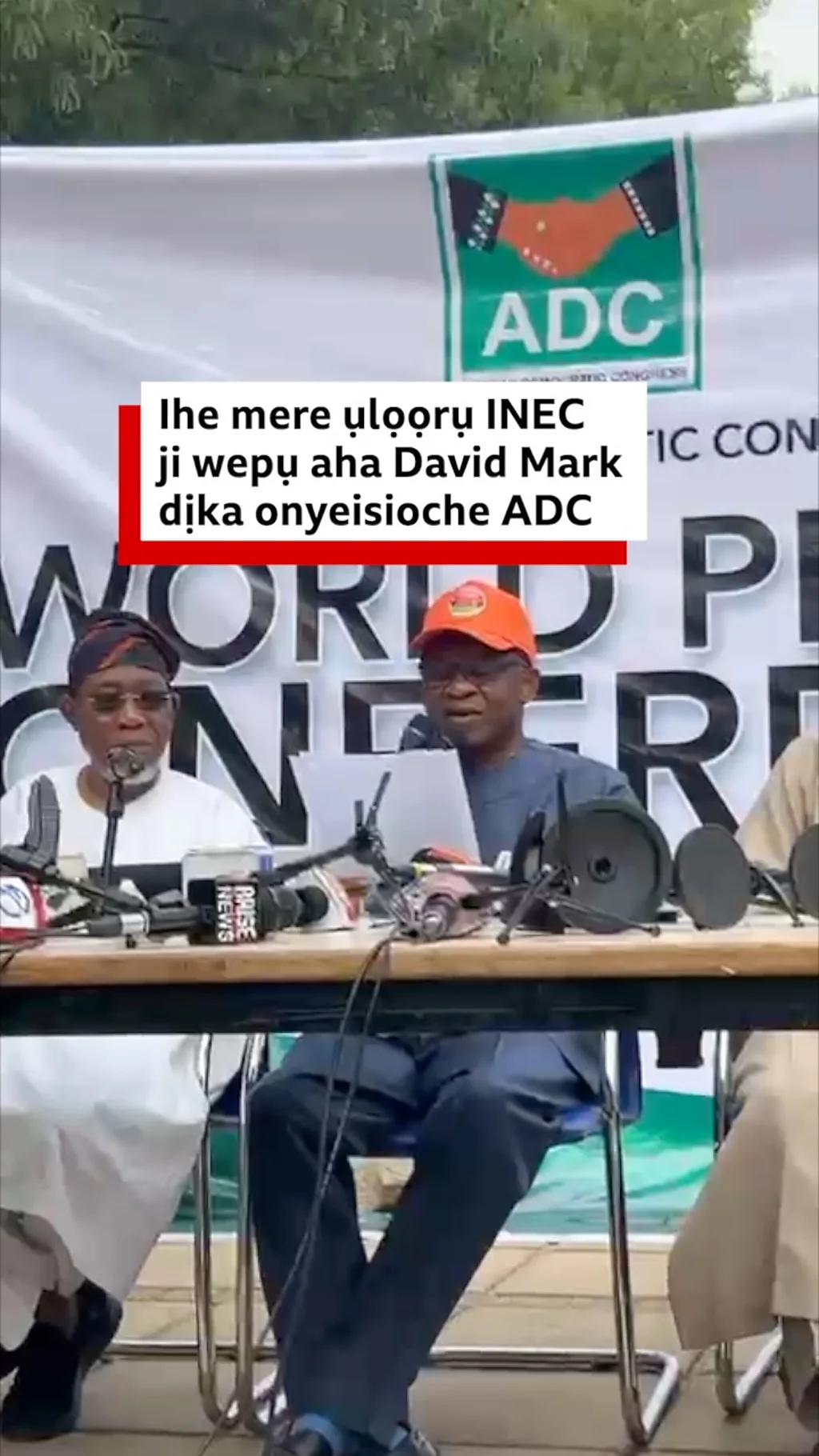 Ihe mere ụlọọrụ INEC ji wepụ aha David Mark dịka onyeisioche ADC
