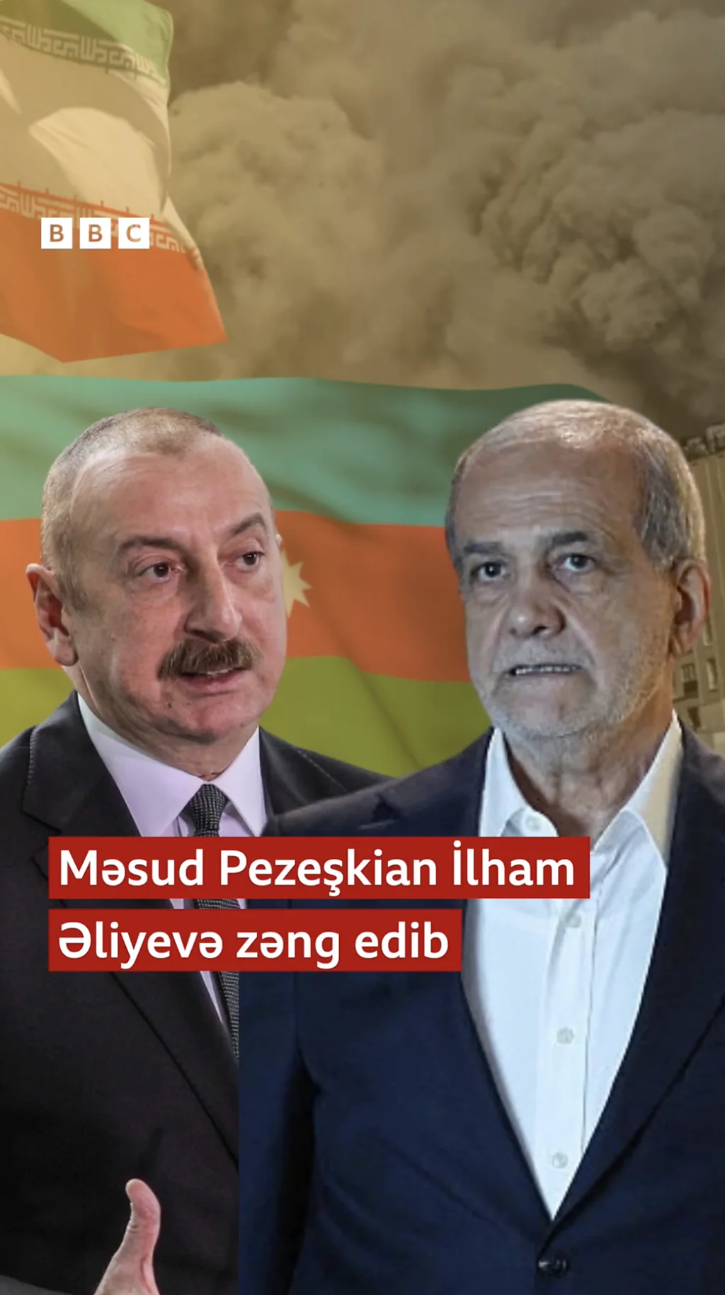 Məsud Pezeşkian İlham Əliyevə zəng edib