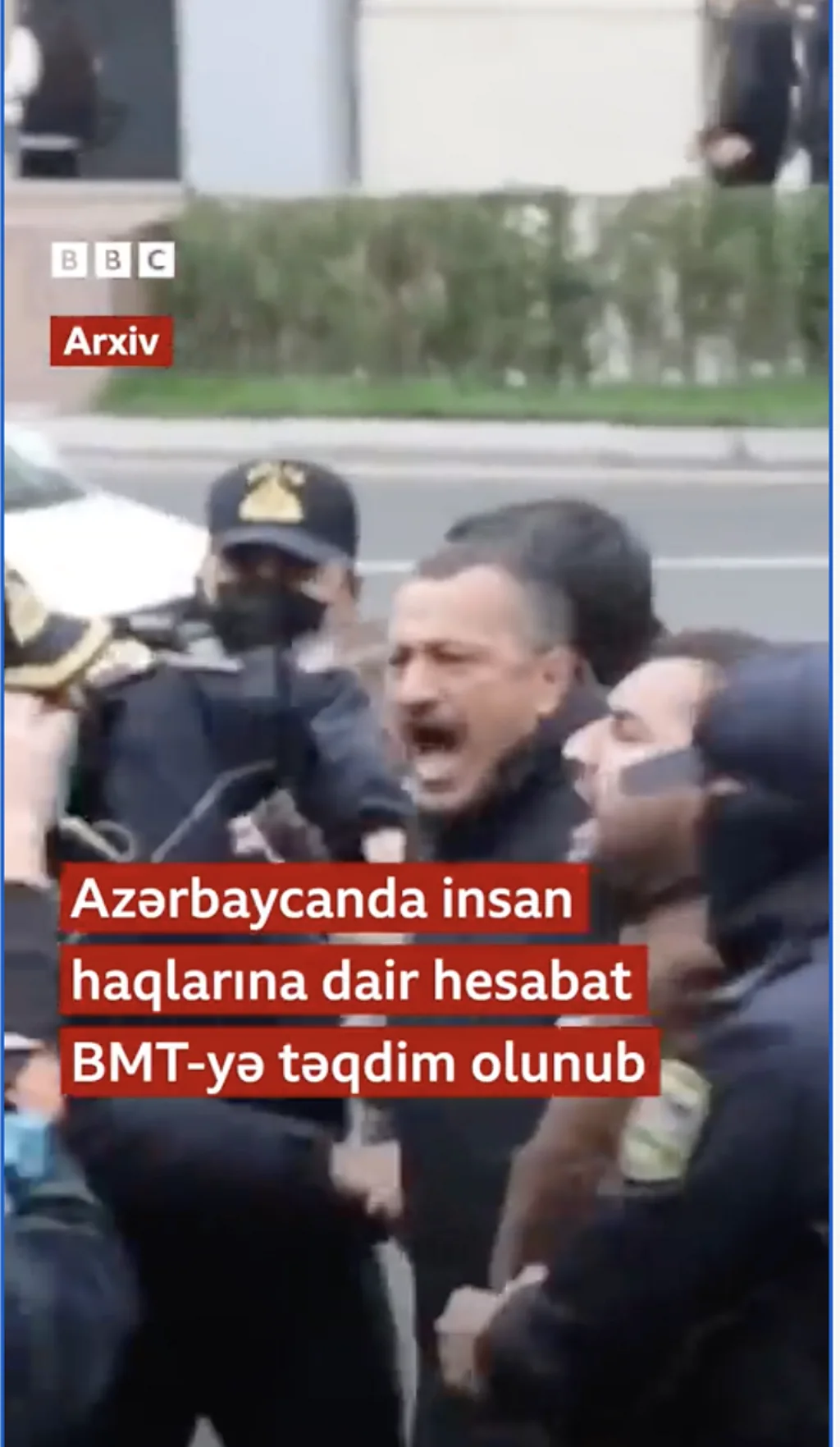 Azərbaycanda insan haqlarına dair hesabat BMT-yə təqdim olunub