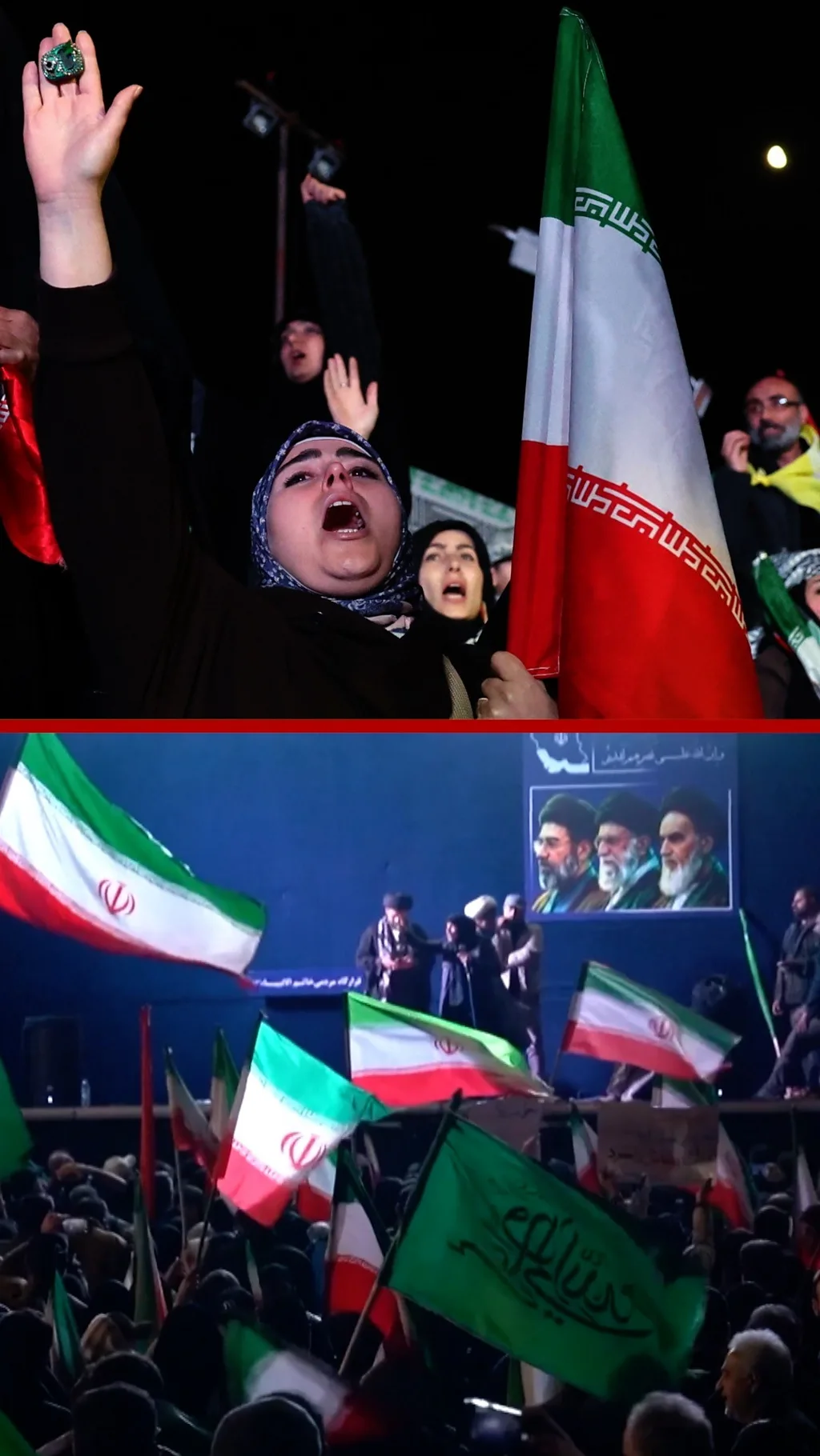 इरानमा युद्धविरामपछि खुसियाली