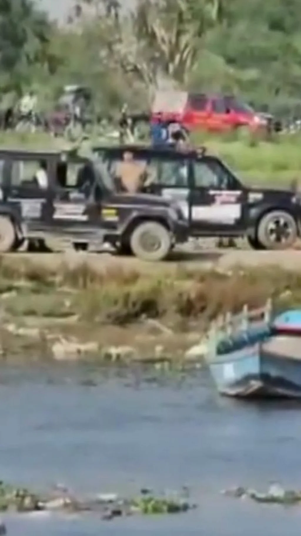 वृंदावन में नाव दुर्घटना