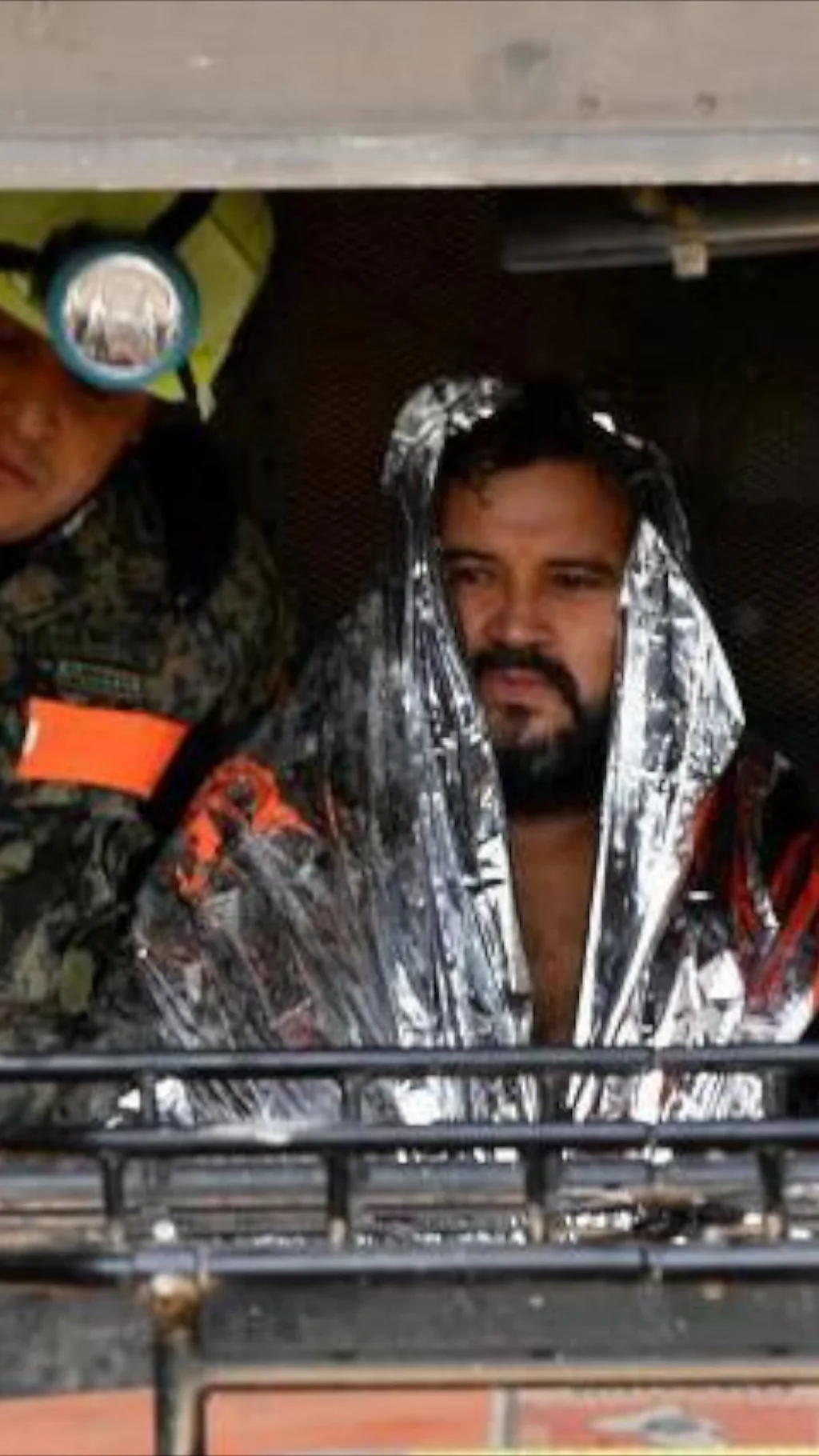 Спасение шахтера после двух недель под землей