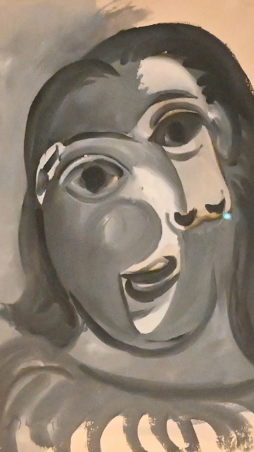 Работа Пабло Пикассо «Голова женщины»