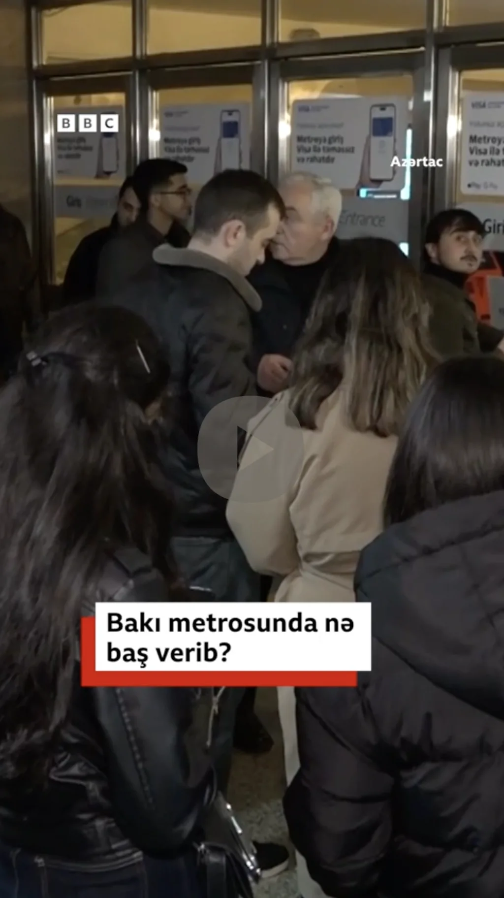 Bakı metrosunda nə baş verib?