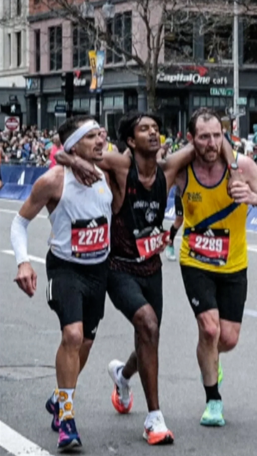 Спасение марафонца