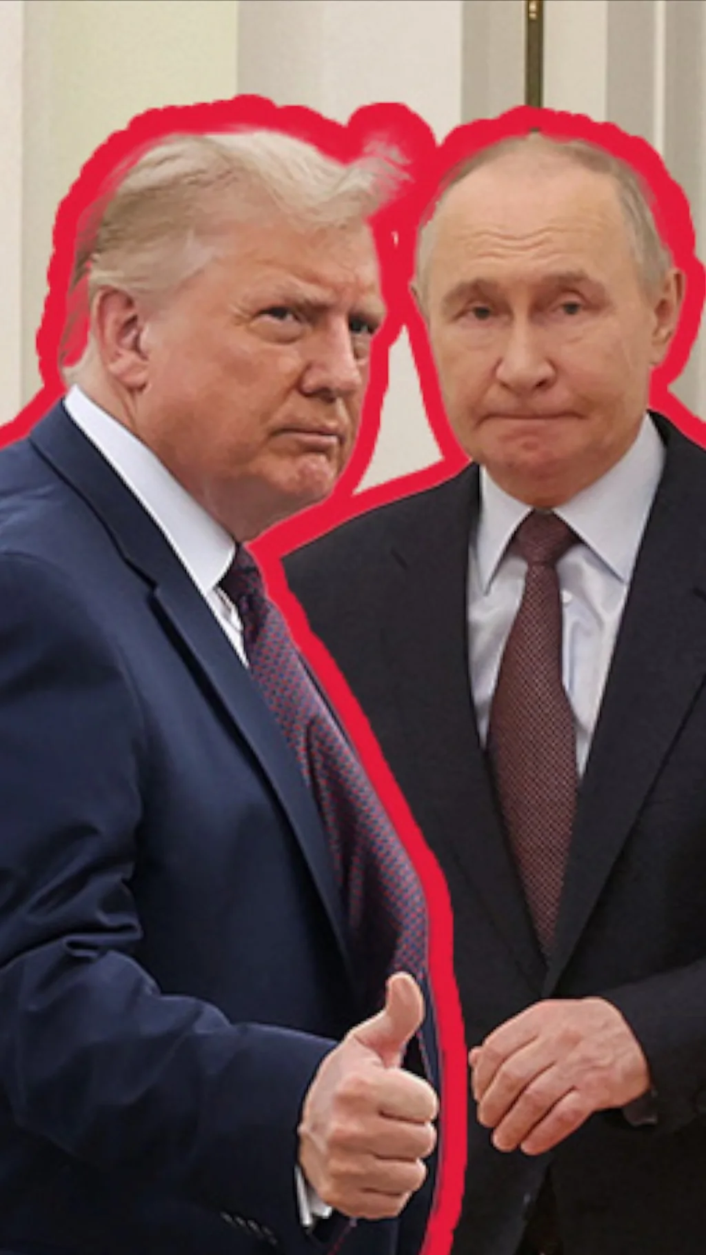 Дональд Трамп и Владимир Путин