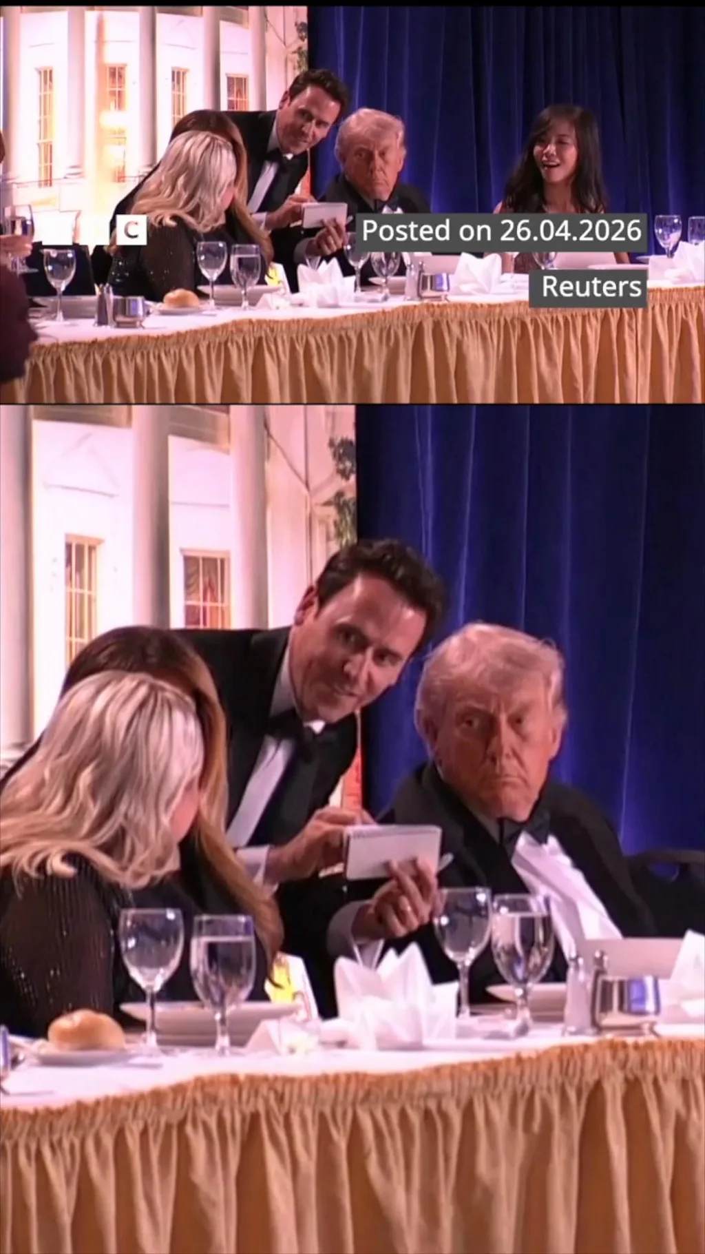 டிரம்ப் நிகழ்வில் துப்பாக்கிச் சூடு - உடனடியாக மீட்ட ரகசிய சேவை