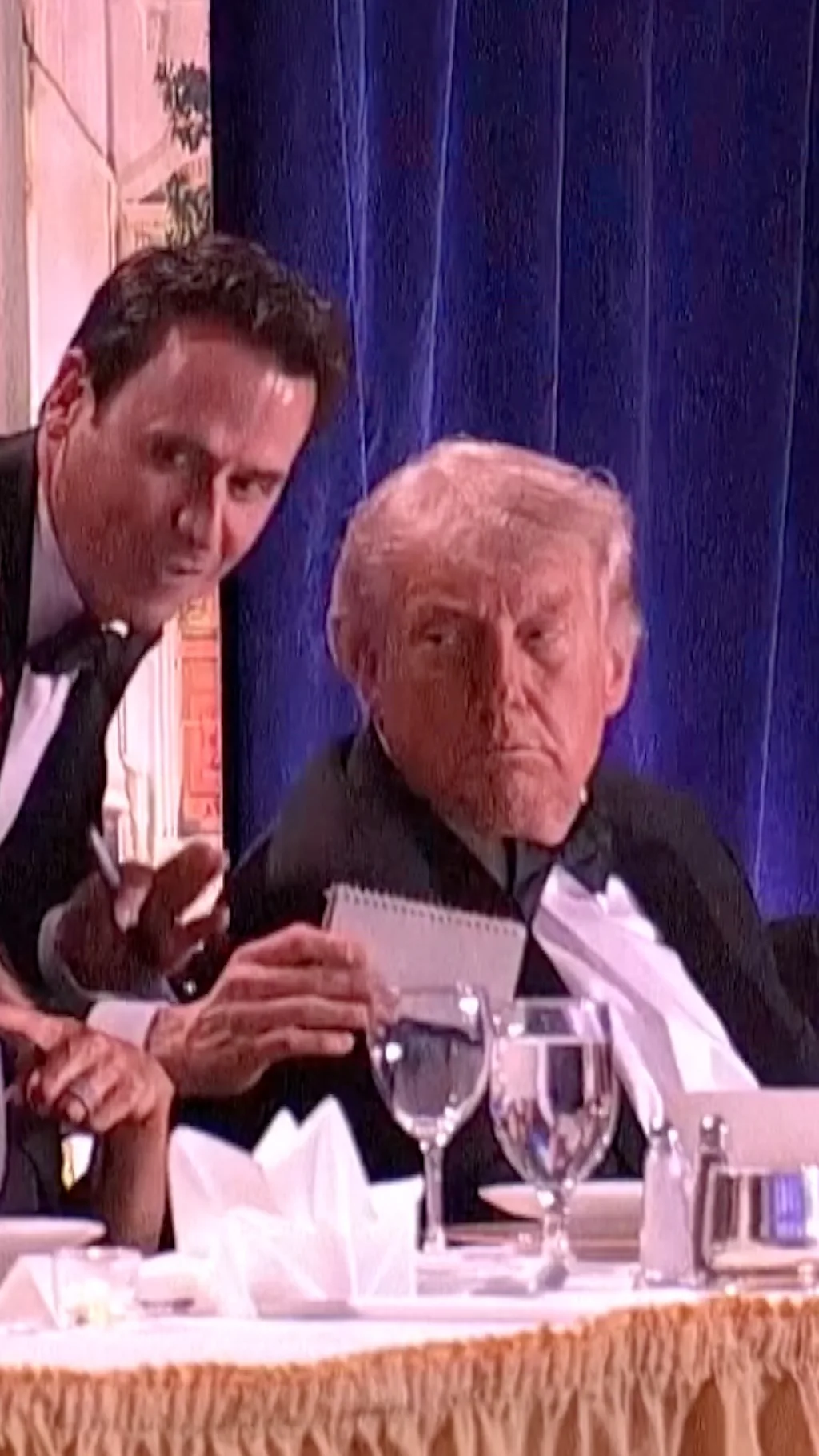 Стрельба на ужине с Трампом