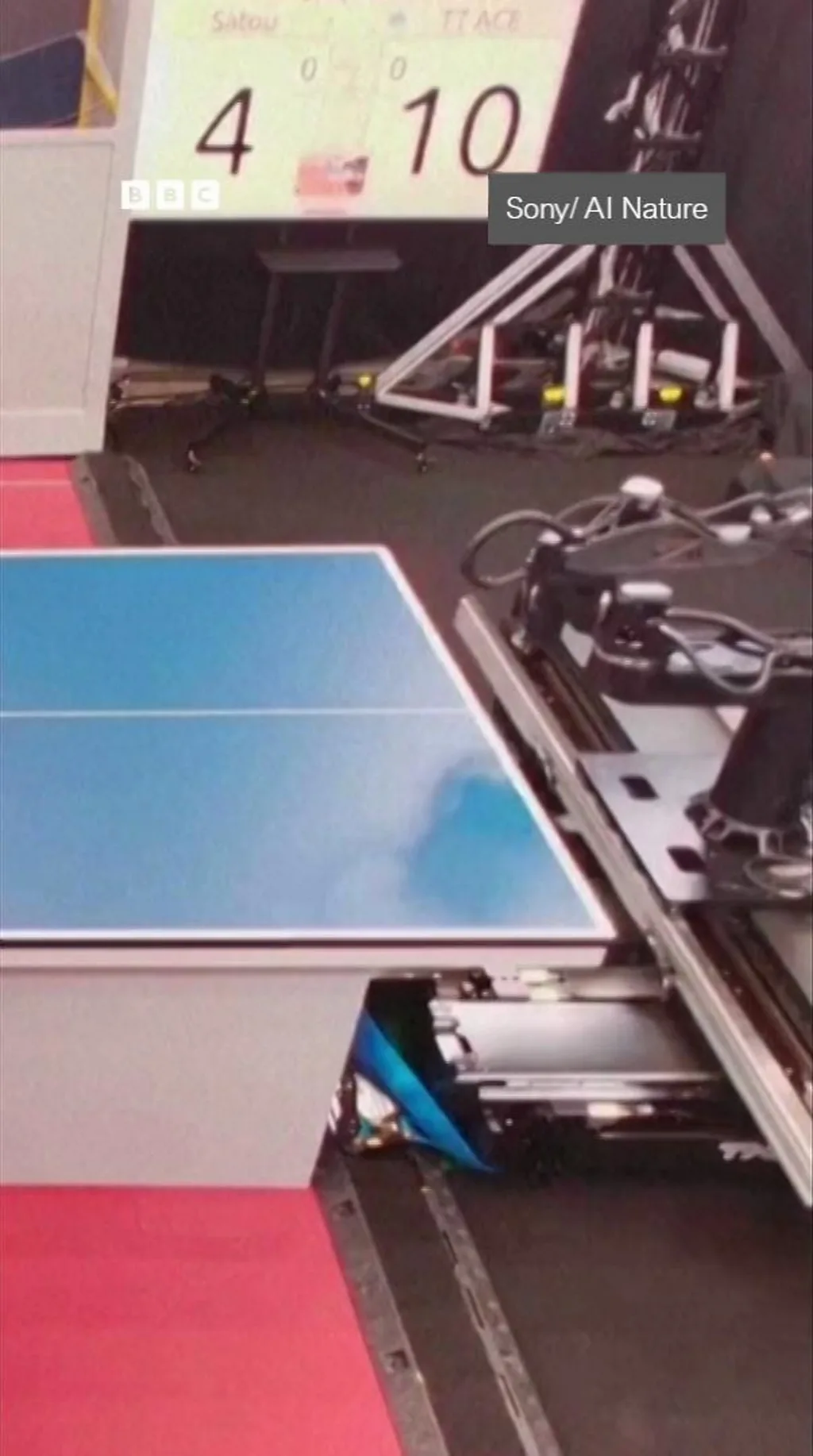 หุ่นยนต์เอไอ ชนะดวลปิงปอง กับนักกีฬามือสมัครเล่น