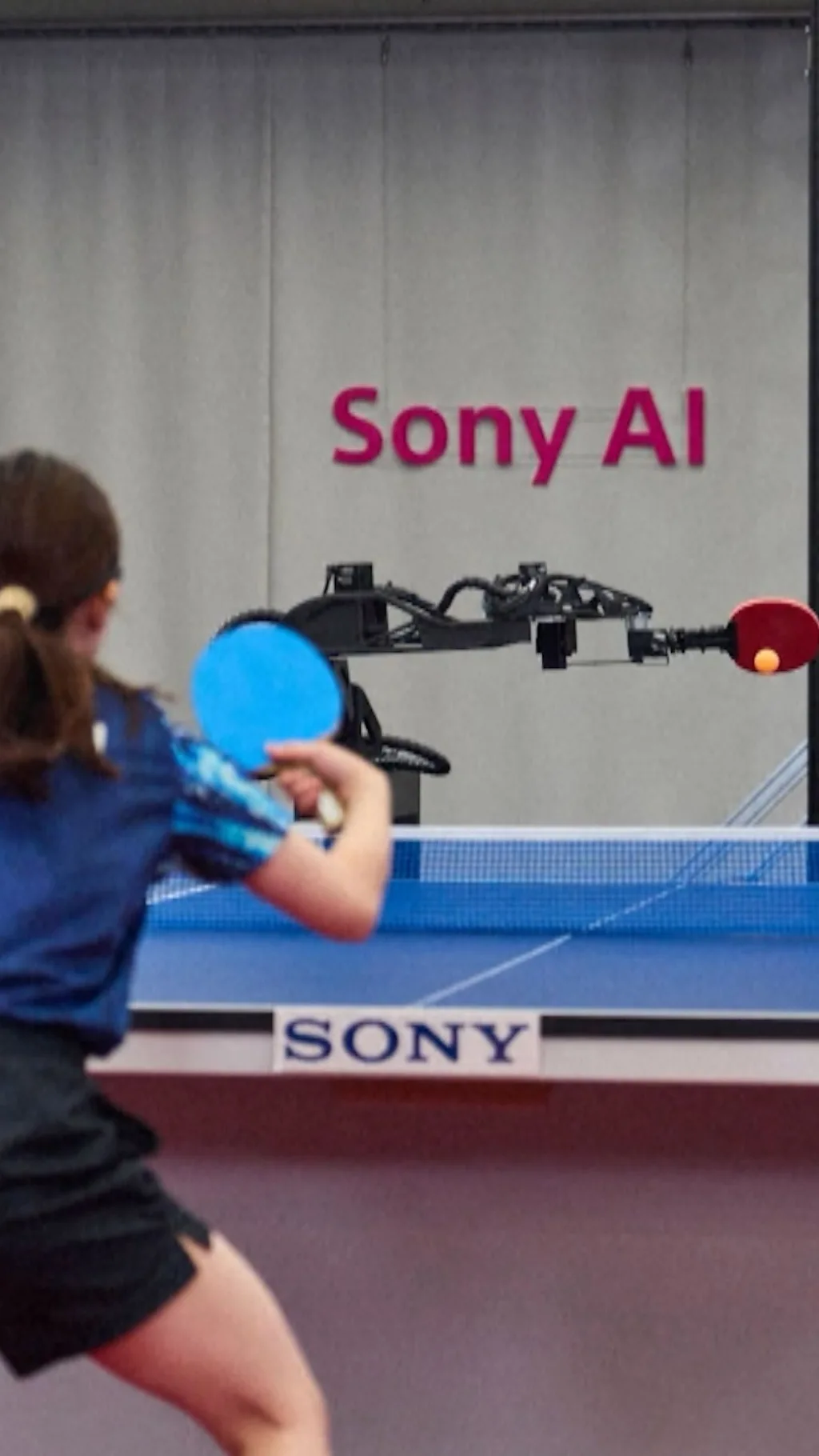 जब एआई रोबोट ने टेबल टेनिस प्लेयर को हराया