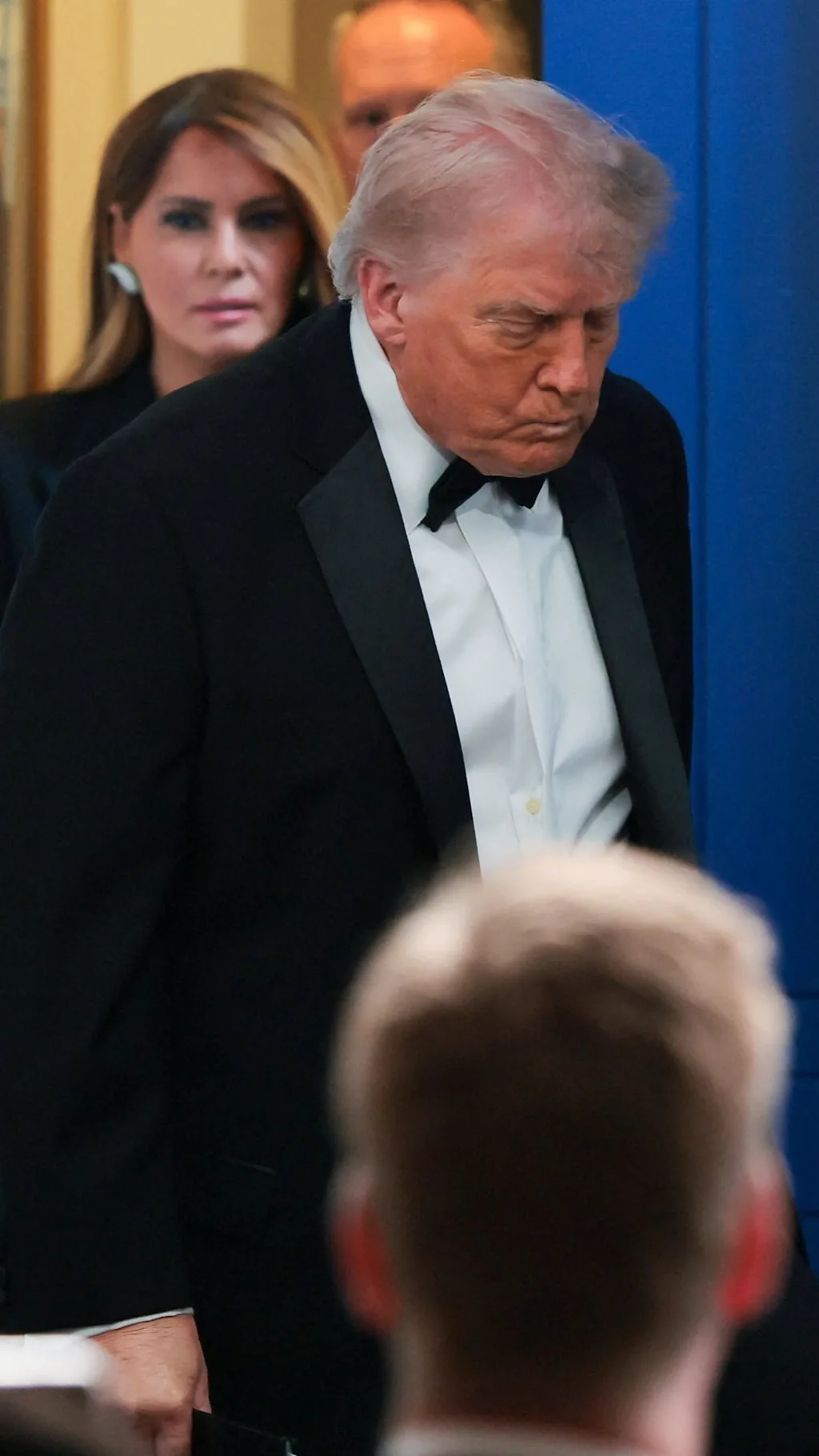 Дональд Трамп на ужине в Вашингтоне