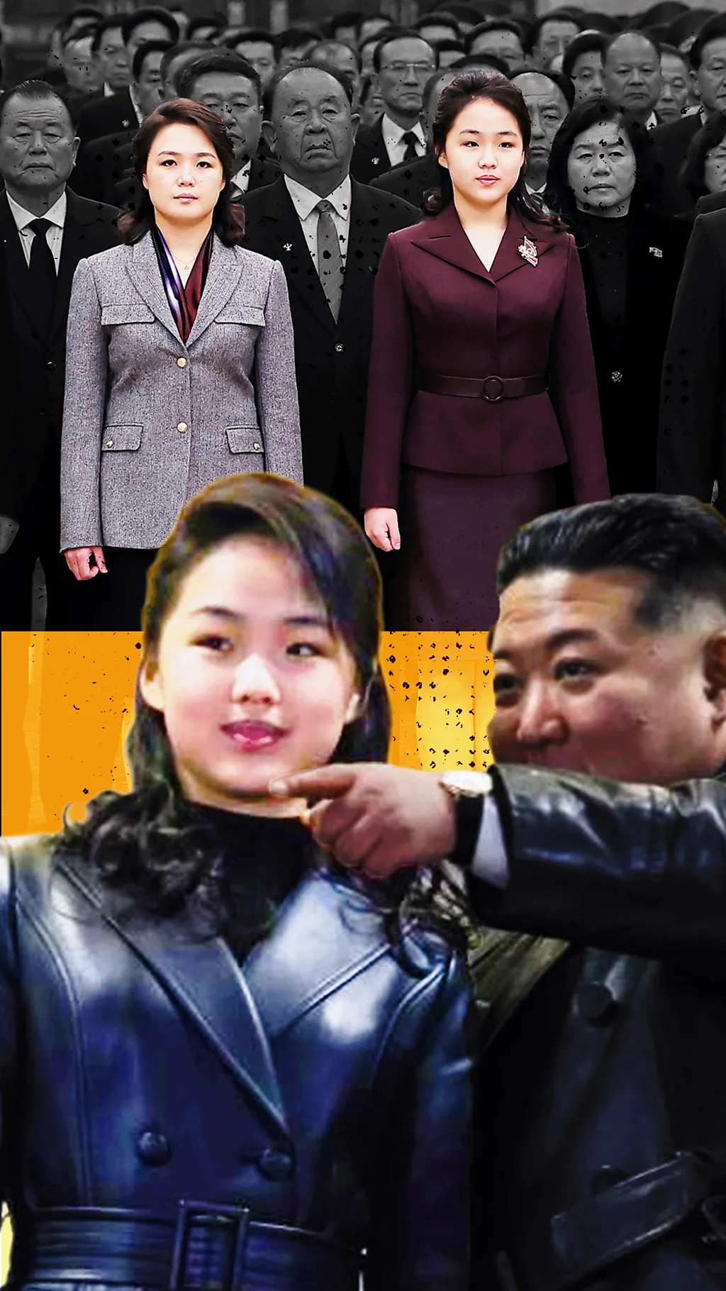 Ким Чен Ын и его дочь