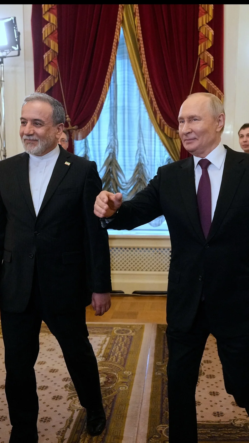 Владимир Путин и Аббас Арагчи