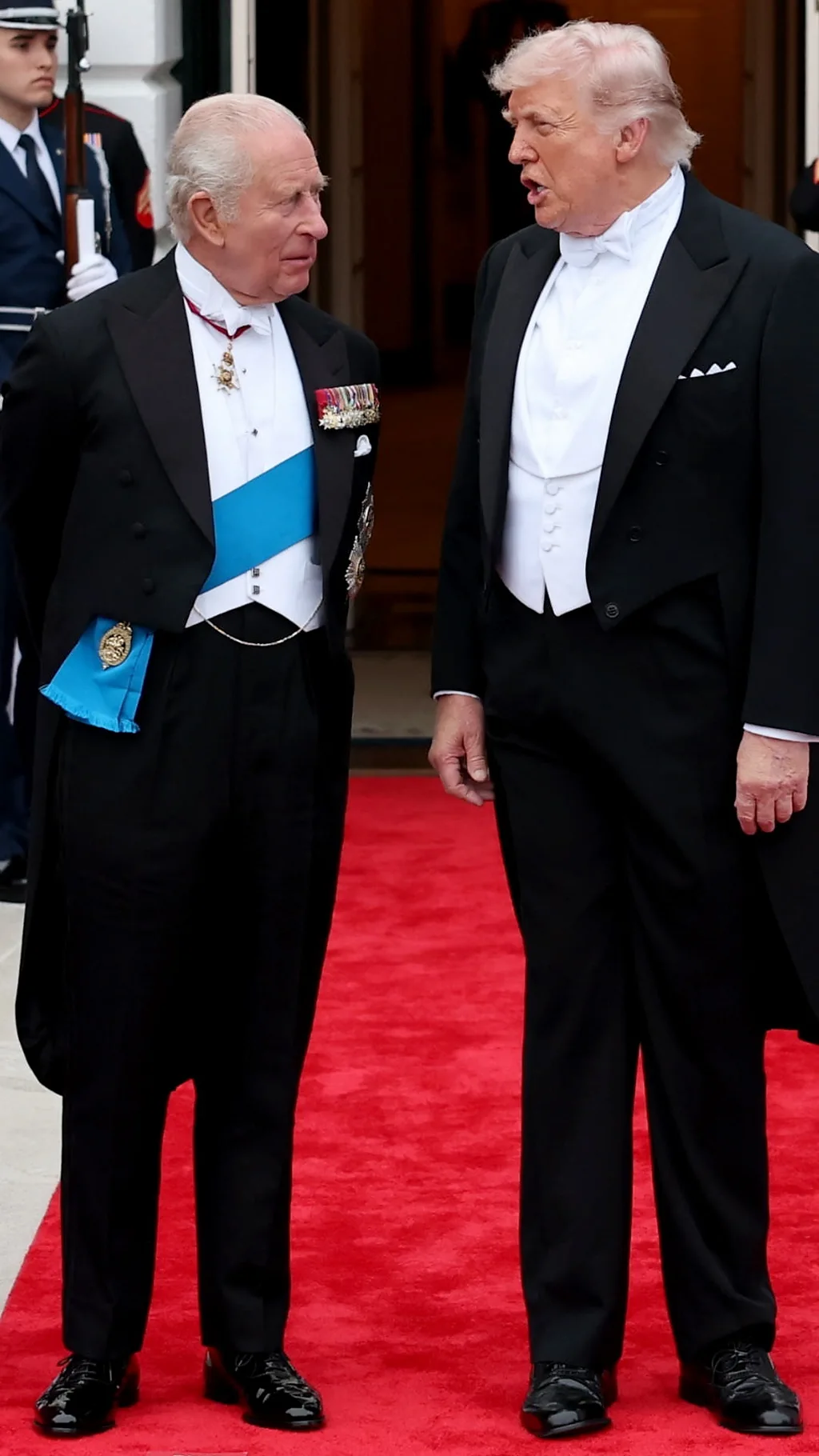 Карл III и Дональд Трамп