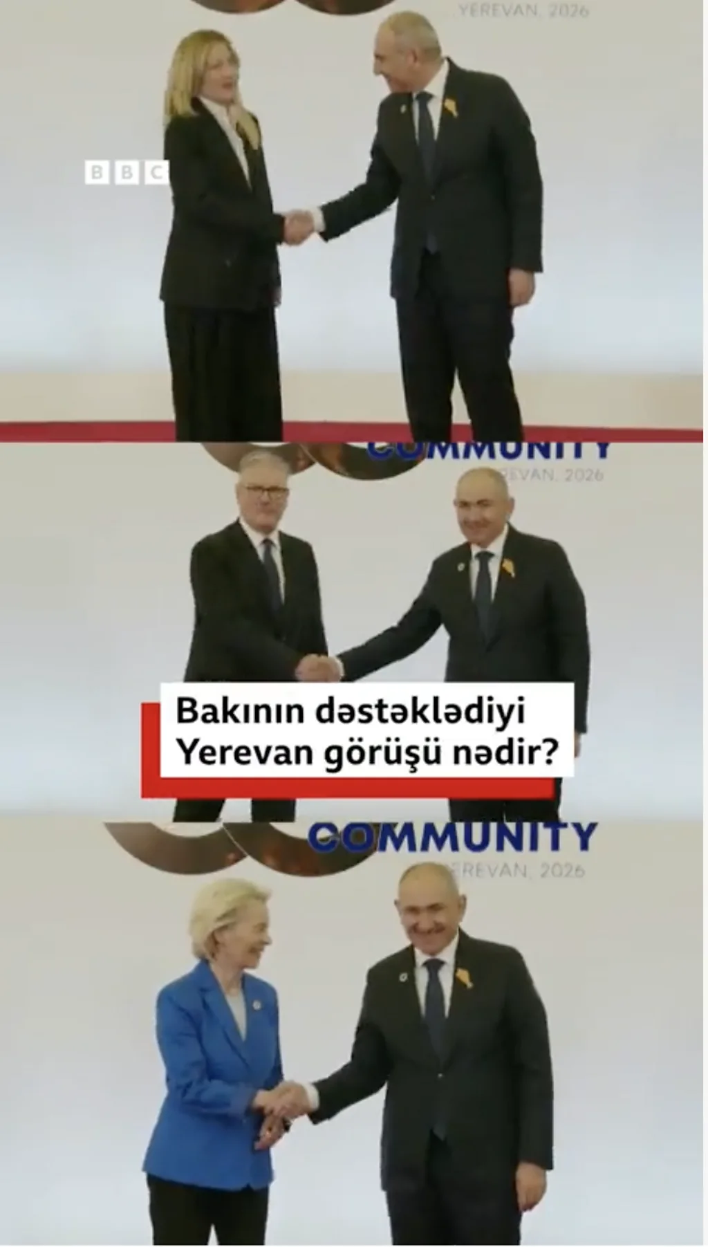 Bakının dəstəklədiyi Yerevan görüşü nədir?