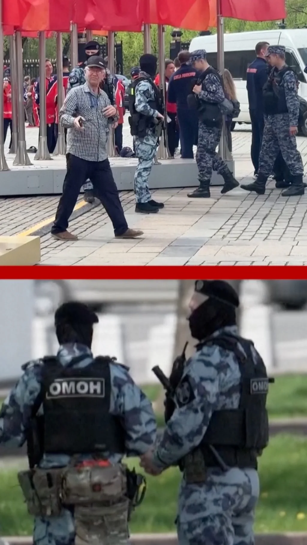 ОМОН на Красной площади