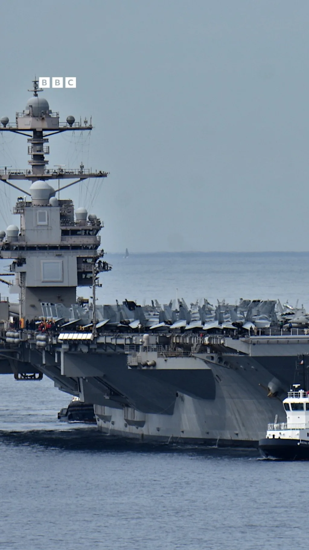 أكبر حاملة طائرات في العالم تعود إلى موطنها.. USS Gerald Ford