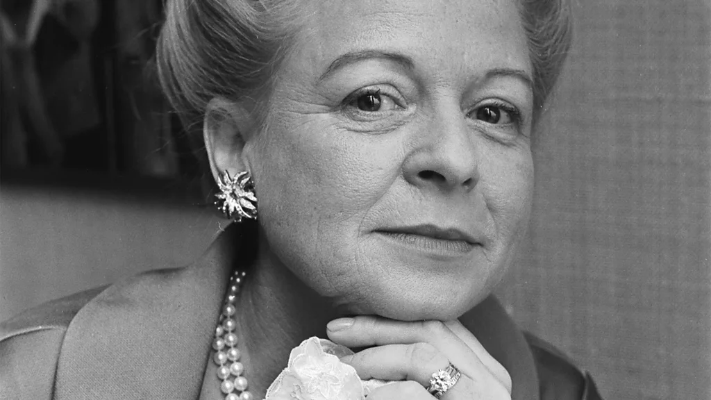 Black and white close up of Martha Mitchell (Credit: Getty Images)