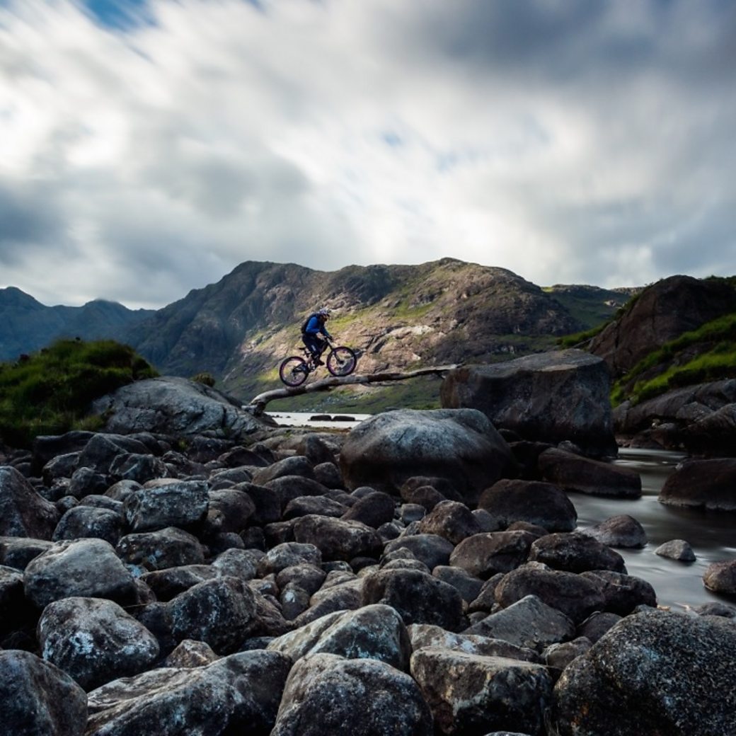 danny macaskill riding the ridge