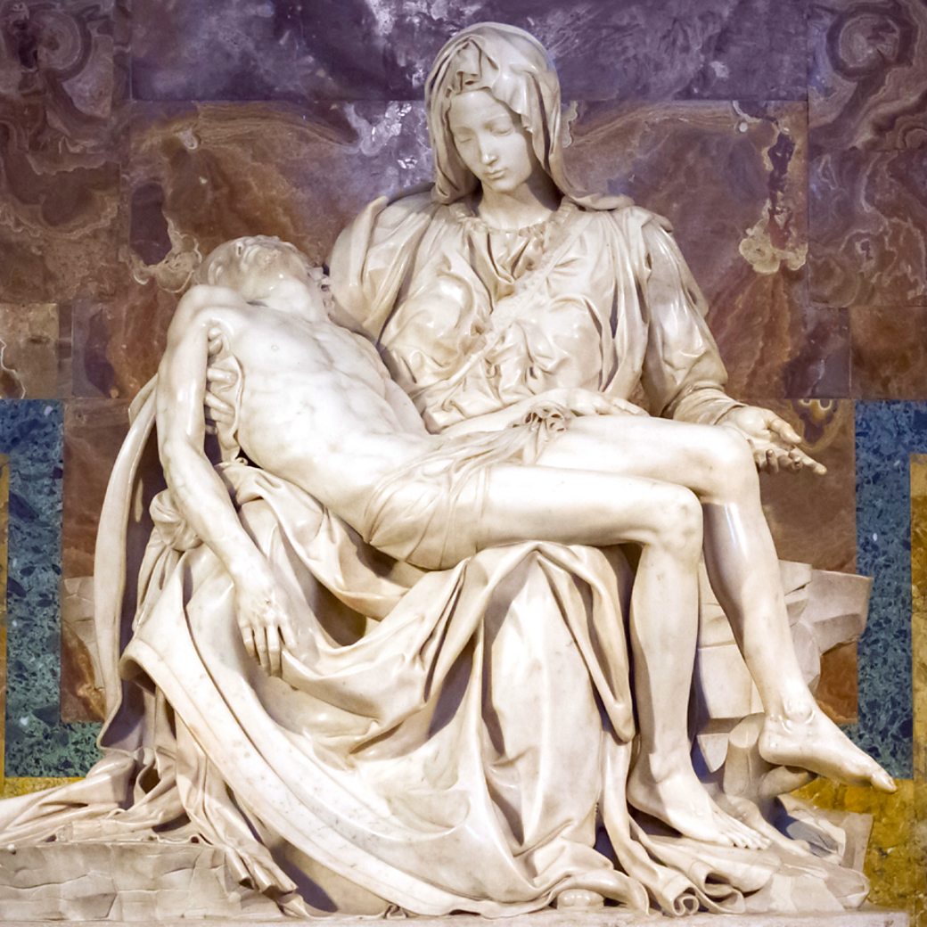 BBC Scotland - BBC Scotland - The power of Pietà: How Michelangelo's  masterpiece depicting love and despair offers comfort and hope in darkest  moments