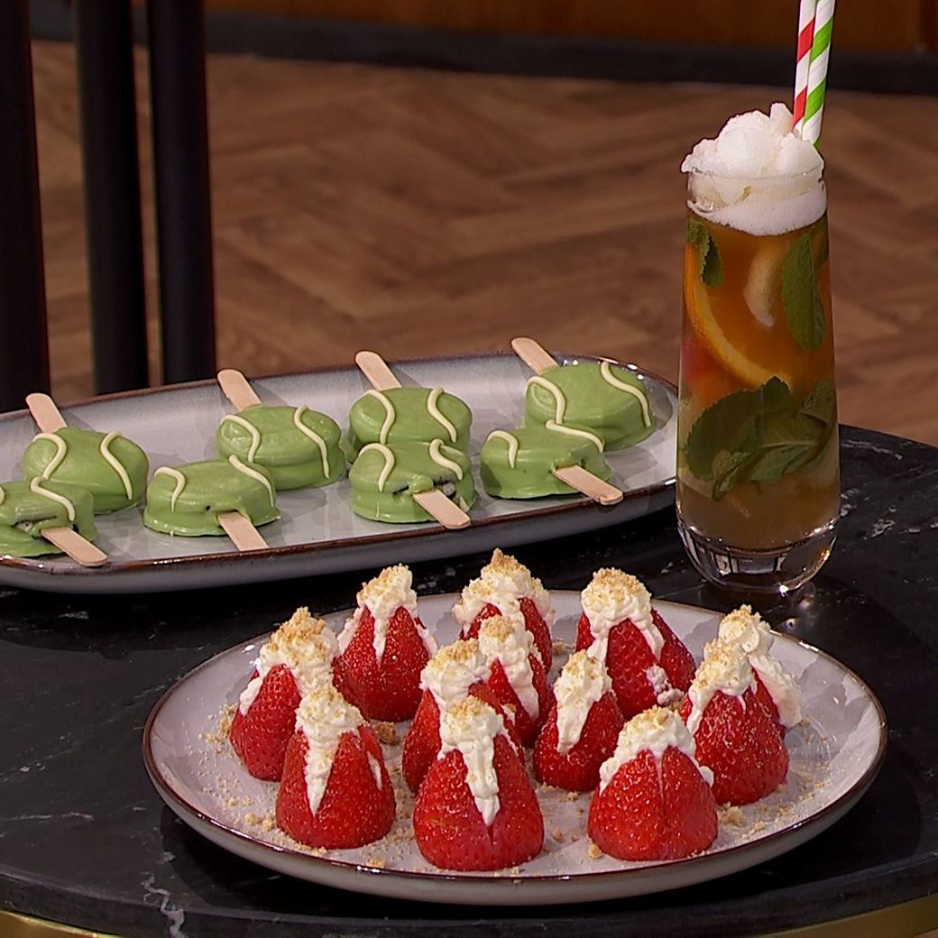 BBC One - Morning Live - Jemma's Wimbledon Sweet Treats
