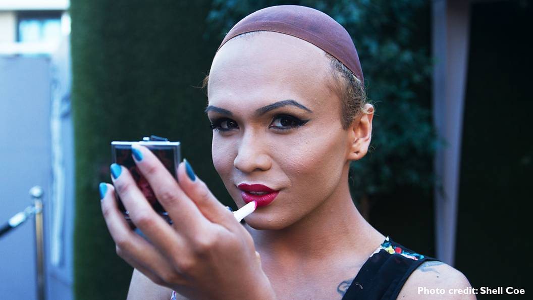 Jai Latto gets ready for Miss Transgender UK