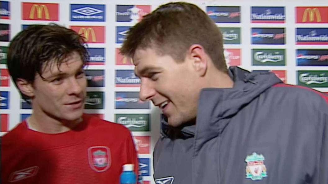 Xabi Alonso and Steven Gerrard