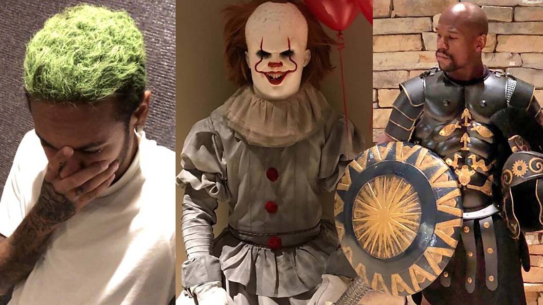 Halloween 2017 The best fancy dress outfits from sports stars BBC Three