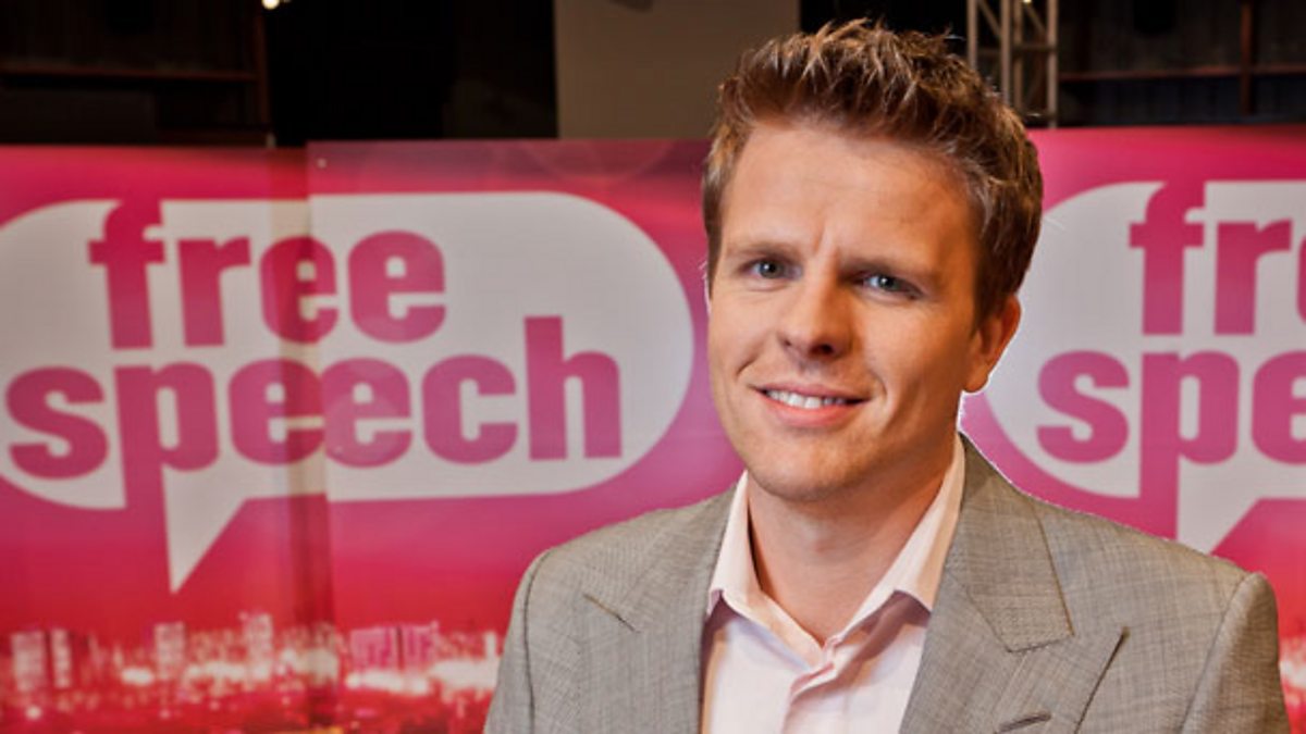 BBC Three Free Speech, Series 1 Jake Humphrey