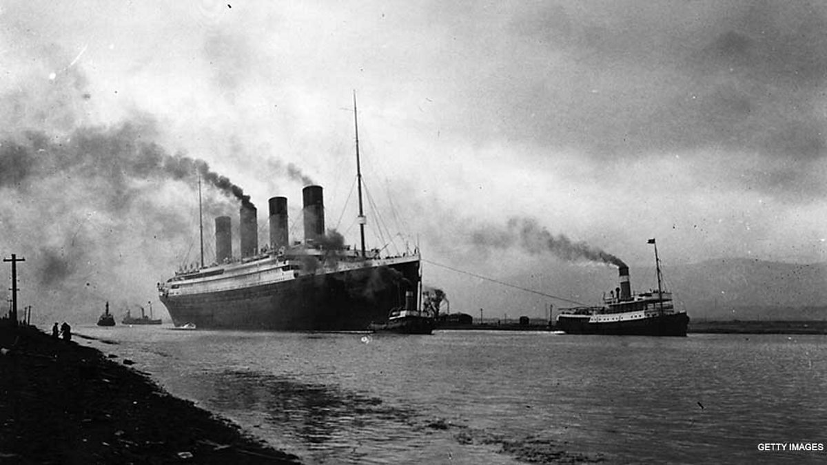 BBC One - Titanic - Southampton Remembers, Titanic gallery - Titanic leaving  Belfast