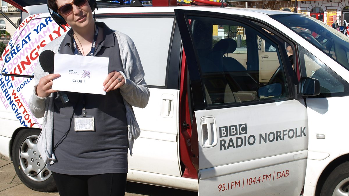 Bbc Radio Norfolk Treasure Quest Kirsteen Thorne Stands In For An Olympic Torch Special