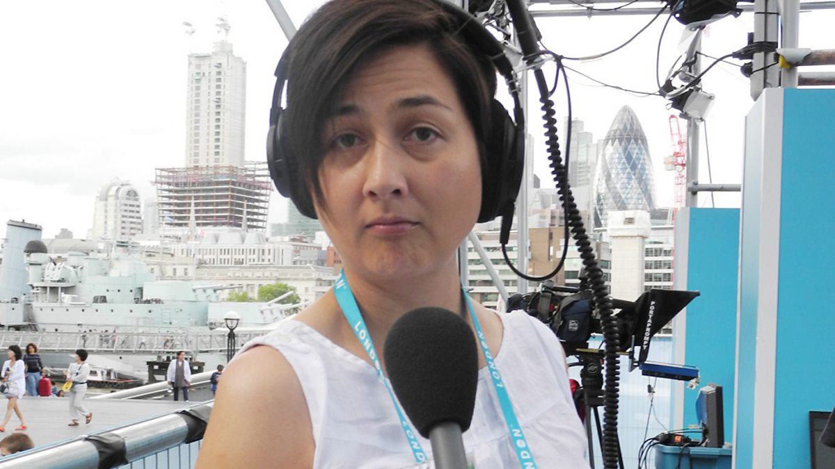 BBC Radio 2 Rebecca getting ready to meet the masses Simon Mayo