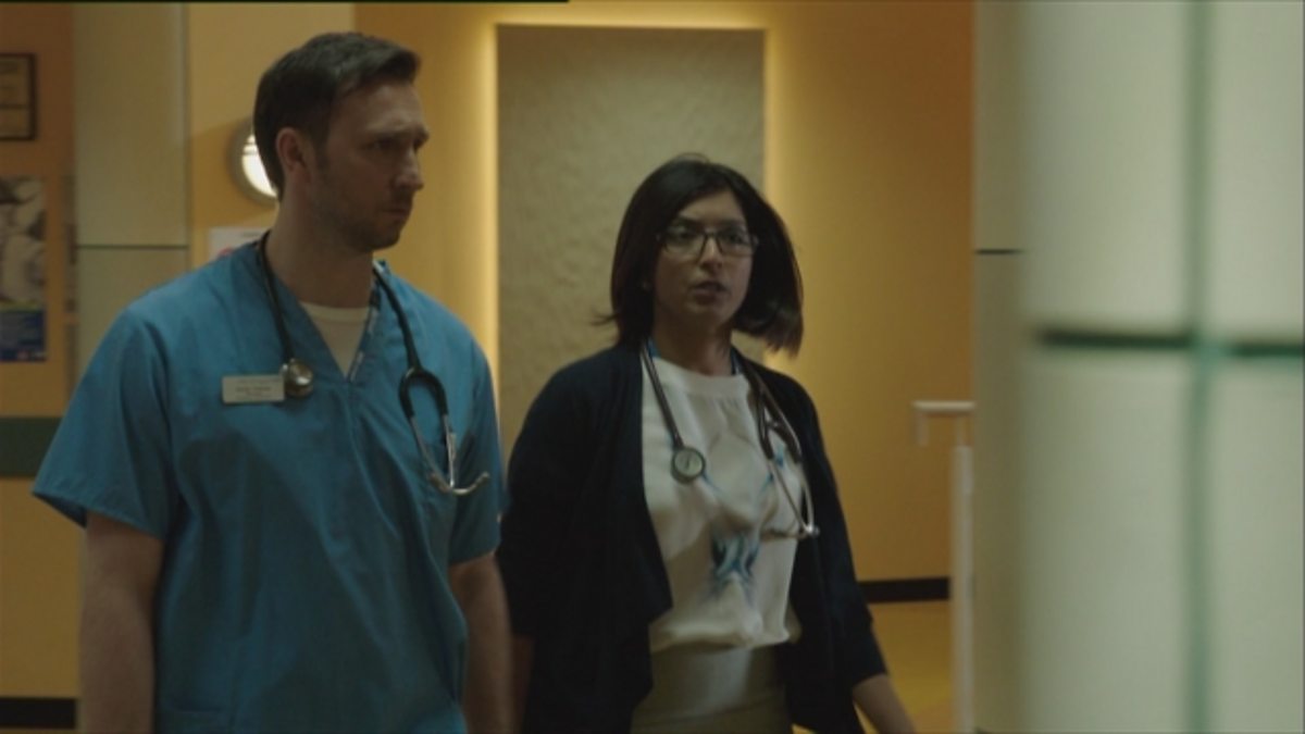 BBC One - Casualty, Series 27, Casualty Video Clip: Fletch and Zoe Clash