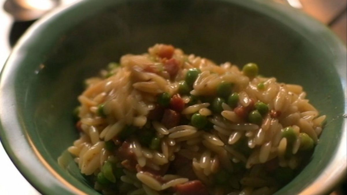 BBC Two Nigellissima, Series 1, Episode 5, Pasta risottata with peas